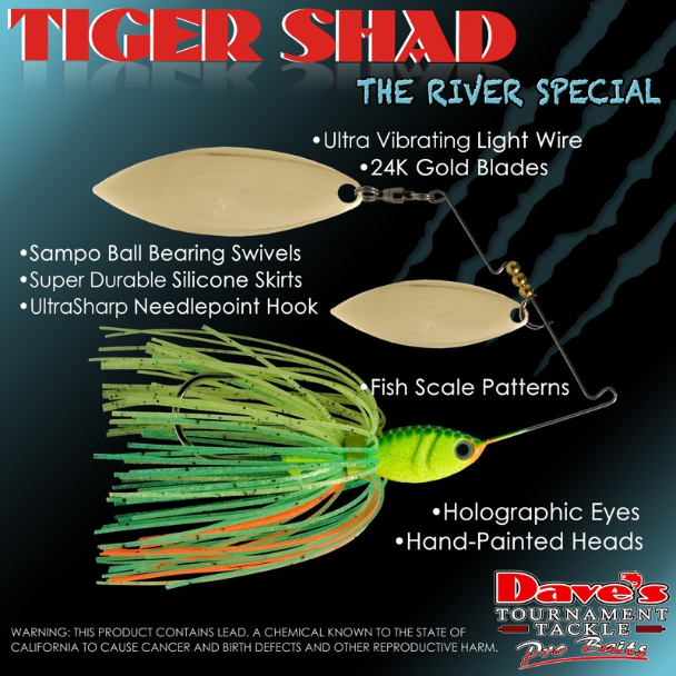 River Special Series Spinner Bait — Dave's Tournament Tackle